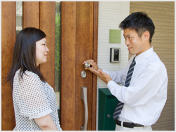 鍵紛失・鍵閉じ込めのお客様